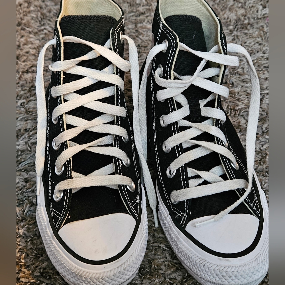 Converse Black High-Top Sneakers